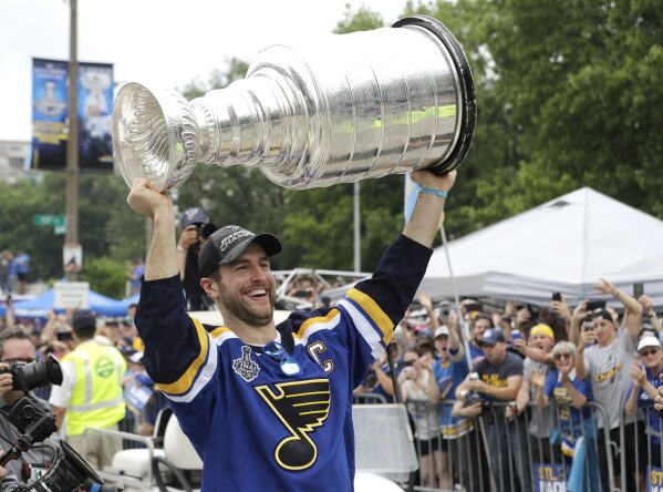 Fans pack downtown St. Louis to cheer on the champion Blues AP News